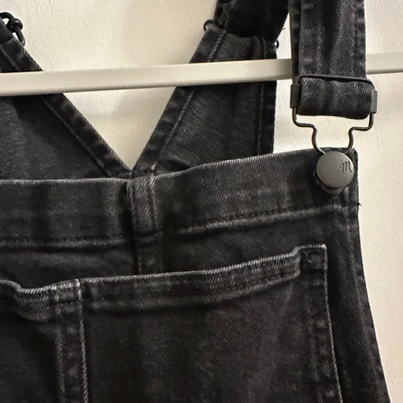Madewell Overalls Lunar Wash black stretchy small - Picture 5 of 9